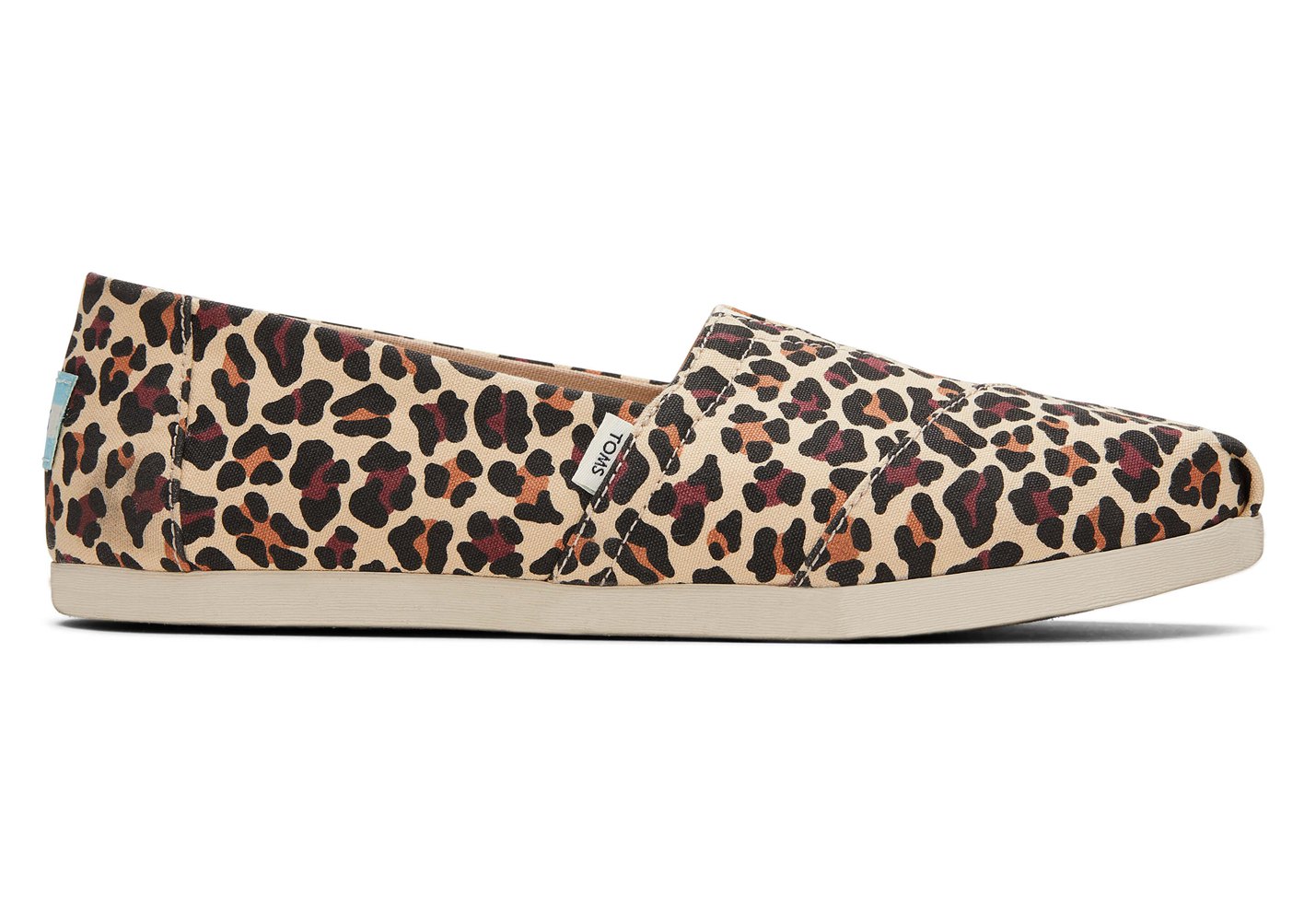 Toms Espadryle Damskie Beżowe - Alpargata Leopard - 91YPVUKCS